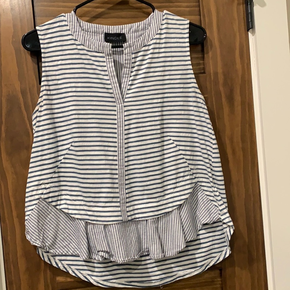 Striped Tank Blouse